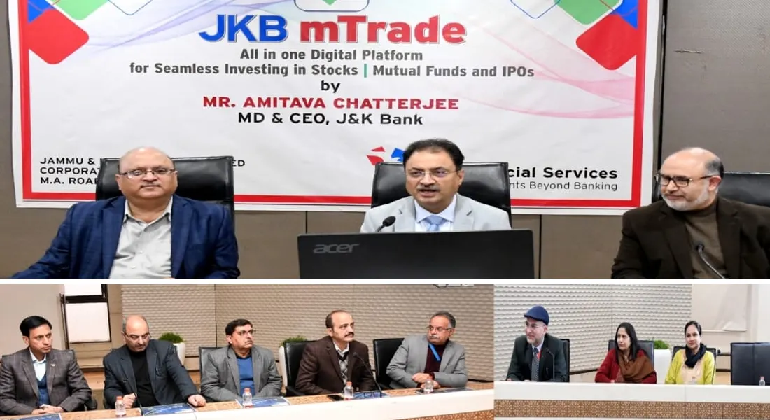 JKB Financial Services Limited launches cutting-edge mobile trading app – JKB mTrade