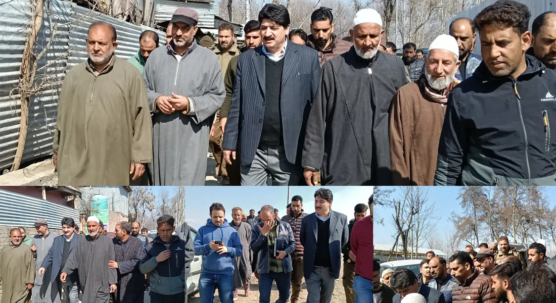 MLA Hilal Akbar Lone Reviews Irrigation Preparations in Sumbal Subdivision, conducts extensive tour to assess irrigation season readiness