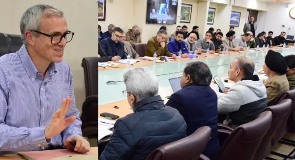 Omar Abdullah engages with stakeholders