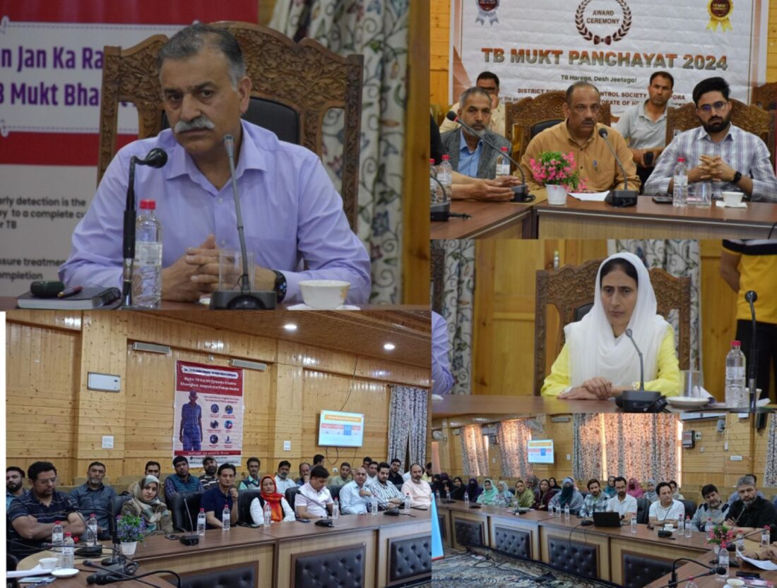96 Panchayats in Bandipora Declared TB-Free Under National Tuberculosis Elimination Programme
