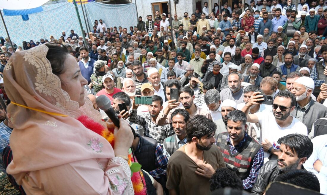 Sakeena Itoo Inaugurates Shaheed Wali Mohammad Itoo Memorial SDH at D.H. Pora and NTPHC Ahmadabad Kulgam