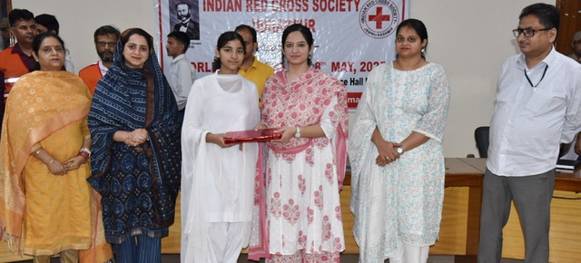 World Red Cross Day Observed with Enthusiasm in Udhampur