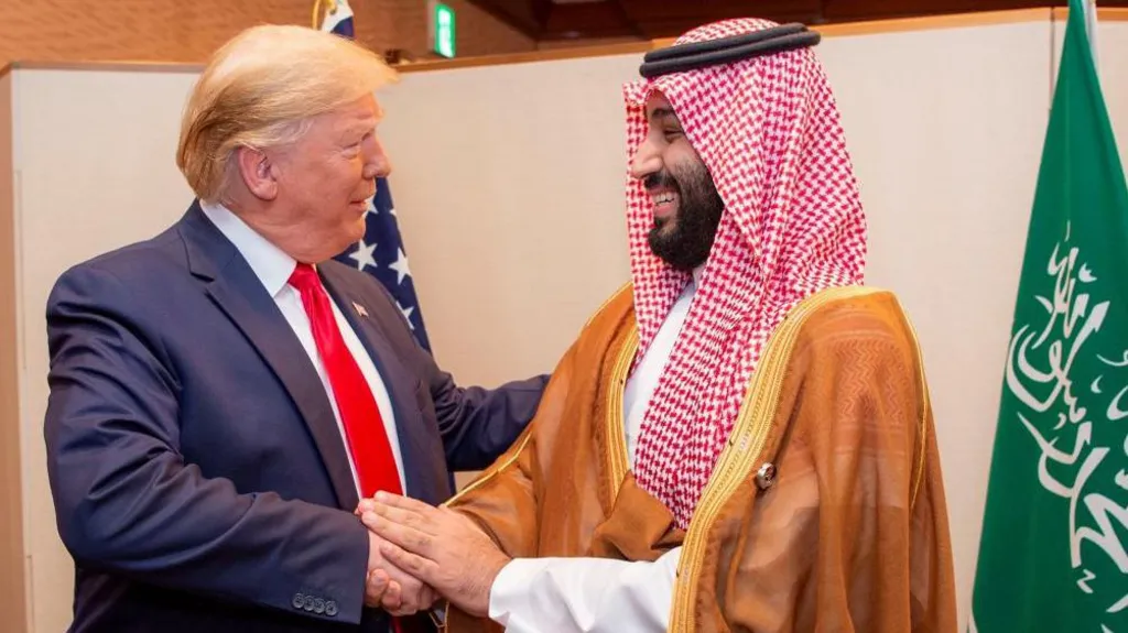 Trump Visits Saudi Arabia Seeking Major US Investment Deals President Trump, pictured here in 2019, is due to meet Saudi Crown Prince Mohammed bin Salman on Tuesday