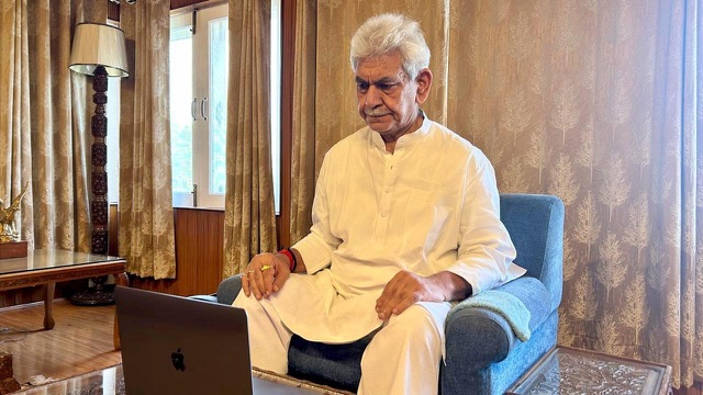 LG Manoj Sinha Reviews Situation in Border Districts, Assures Citizen Safety