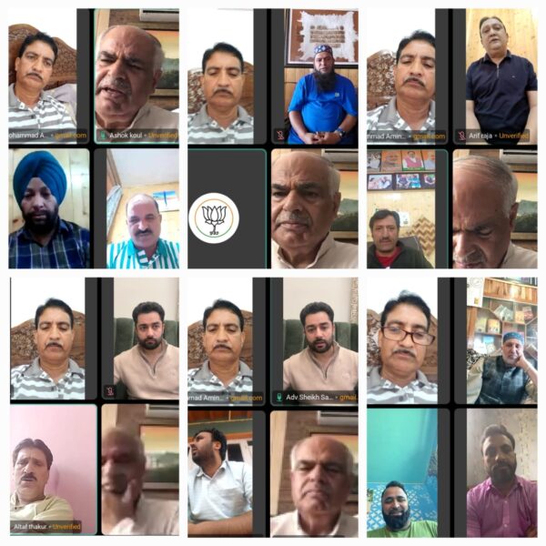 BJP Holds Virtual Review of Kashmir Situation; Ashok Kaul Calls for Direct Outreach to Affected Families