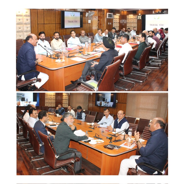 Dy CM Reviews J&KKVIB and JKPCC Performance, Calls for Boosting Employment in J&K