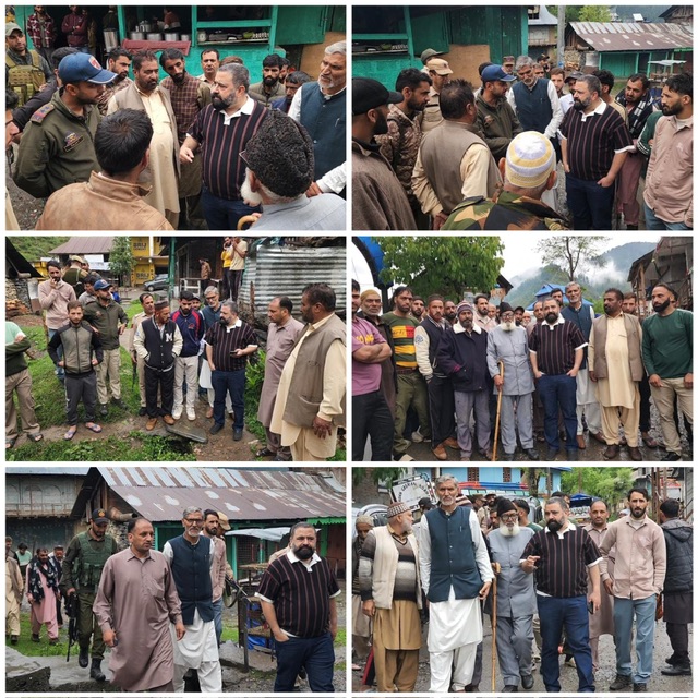 Ajaz Jan Visits Poonch Border Areas After Deadly Cross-Border Firing; Demands ₹10 Lakh Compensation for Victims’ Families