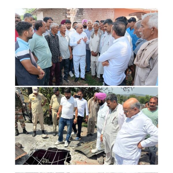 Tara Chand Demands 10 Marla Plots, ₹5 Lakh Compensation for Border Residents Affected by Shelling and Drone Attacks
