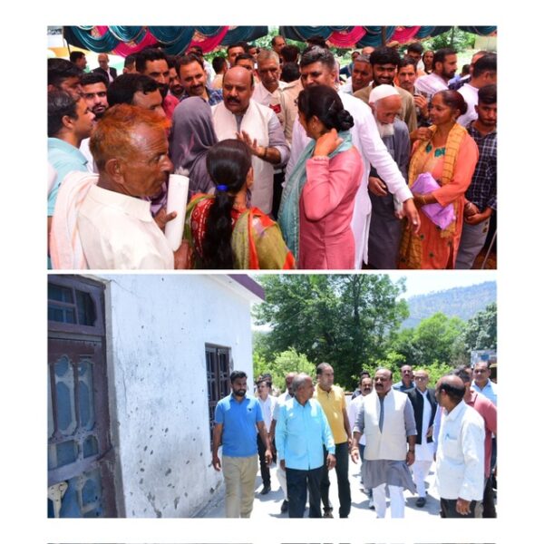 Safety of our people is government’s topmost priority: Surinder Choudhary  Dy CM visits border areas in Rajouri; assures enhanced safety measures for border residents