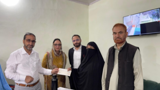 Justice Prevails: DCDRC B’la hands-over Rs 4.5 lac to earthquake-affected consumer in long-pending insurance case