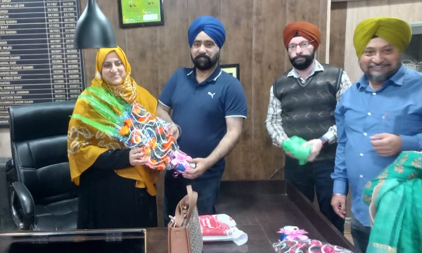 Sabeena Kausar assumes Charge as Chief Agriculture Officer in Baramulla Sabeena Kausar agriculture officer