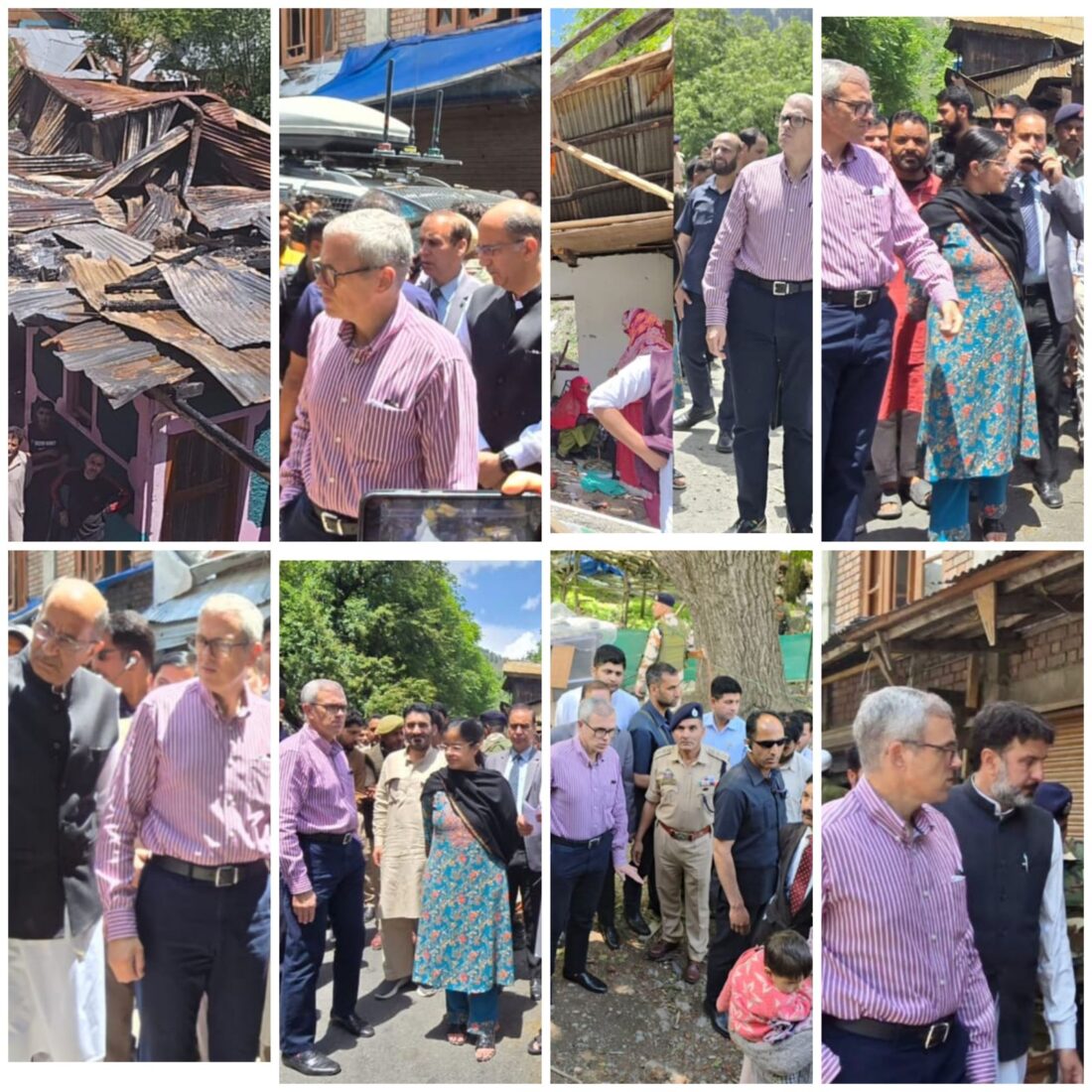 CM Omar Abdullah Visits Tangdhar, Assures Rehabilitation, More Bunkers for Shelling-Hit Border Villages CM Omar Abdullah visits Tangdhar to assess situation Assures Govt help & construction of additional bunkers