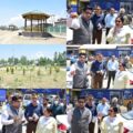 Commissioner Secretary H&UDD Conducts Extensive Tour to Review Key Development Projects in Srinagar