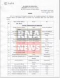 Major Reshuffle in AGMUT Cadre: IAS and IPS Officers Transferred