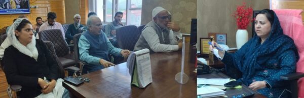 Raabita Demonstrates Government’s Strong Focus on Public Welfare and Responsive Governance: Sakeena Itoo Meets Numerous Public Delegations and Individuals in Srinagar