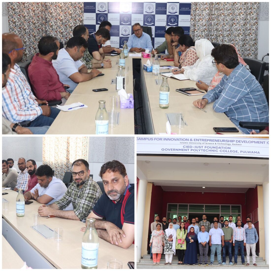 CIED IUST Conducts Review Meeting of Verticals, Focuses on Innovation Culture and YuKTi Promotion CIED IUST Conducts Review Meeting of Verticals, Focuses on Innovation Culture and YuKTi Promotion