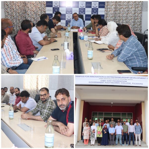 CIED IUST Conducts Review Meeting of Verticals, Focuses on Innovation Culture and YuKTi Promotion