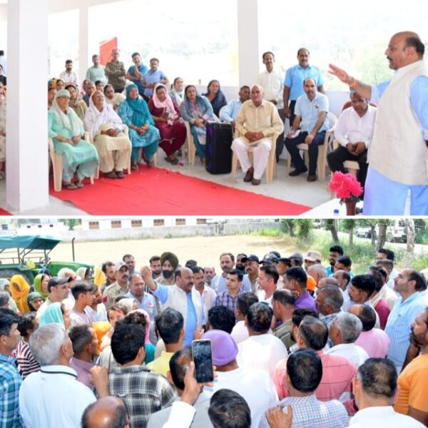 Govt stands firmly with its people, especially the border residents: Dy CM  Visits border villages of Nowshera; assures full support to affected families