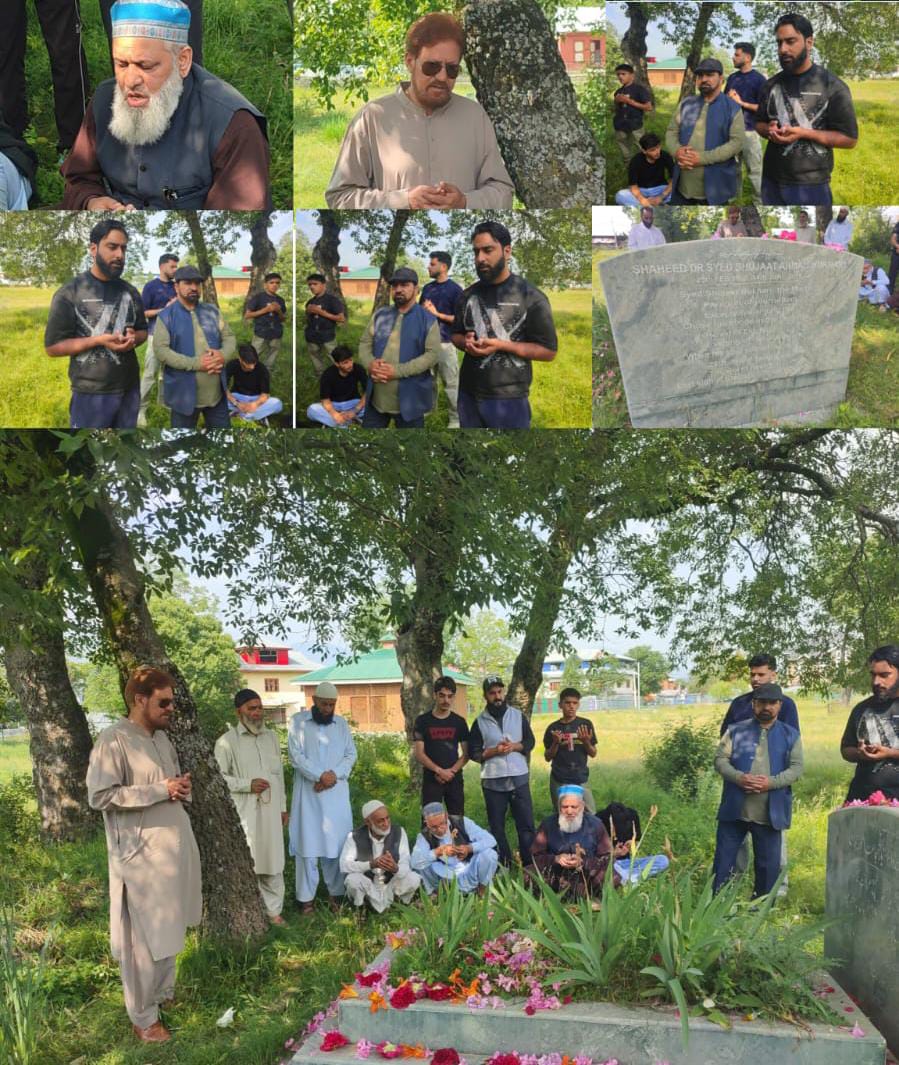 Shaheed Shujaat Bukhari Remembered on His Seventh Death Anniversary in Kreeri.