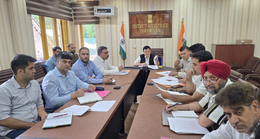 DC Baramulla Reviews Eco-Sensitive Zone Implementation, Calls for Timely Data Submission for Zonal Master Plan.