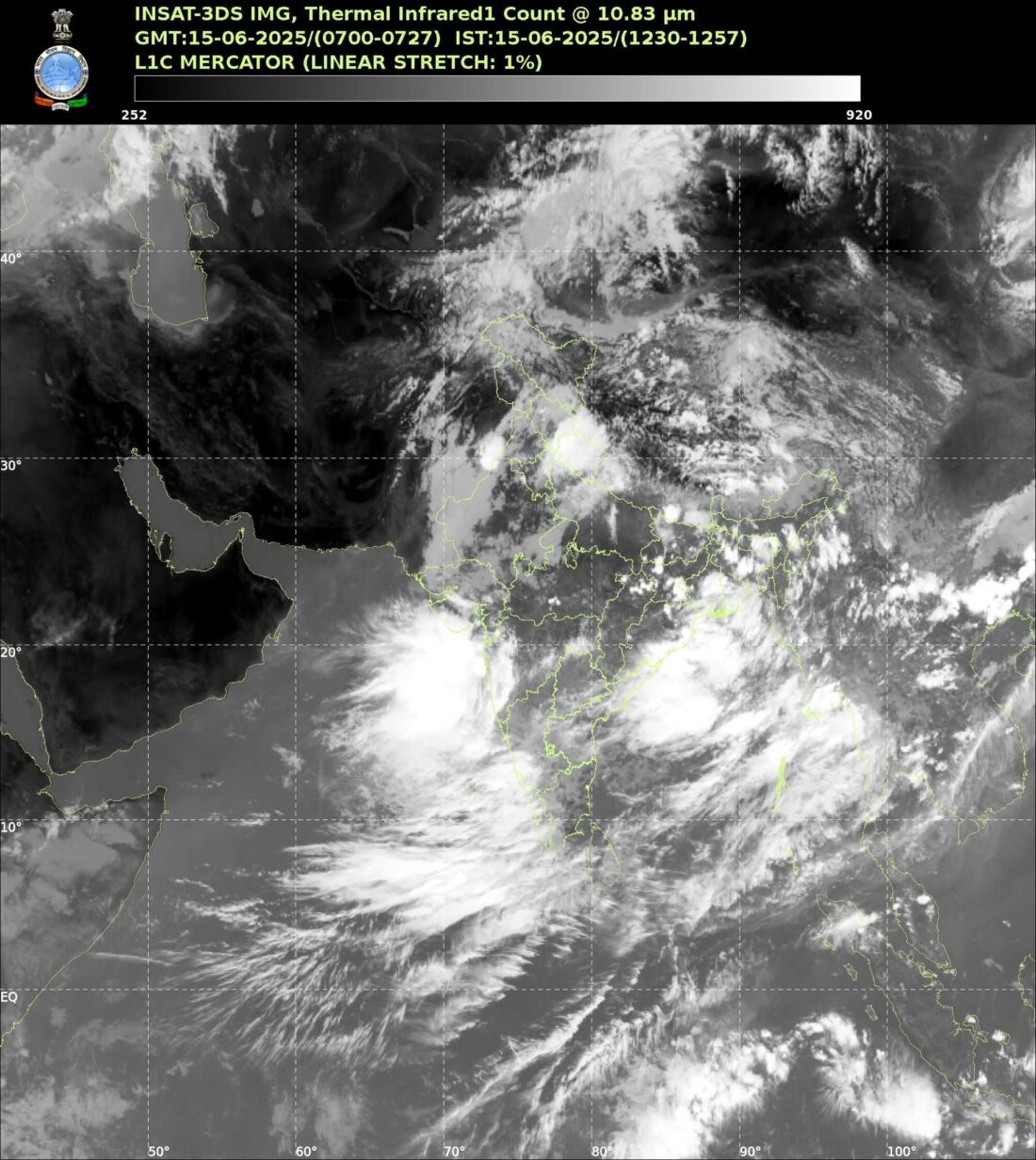 J&K Weather Outlook: Isolated Showers and Thunderstorms Expected Until June 23.