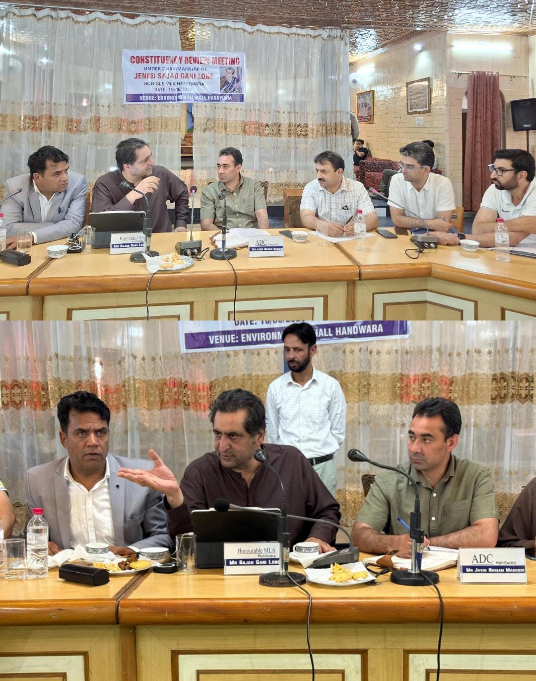Sajad Lone Chairs High-Level Review Meeting to Accelerate Development in Handwara.